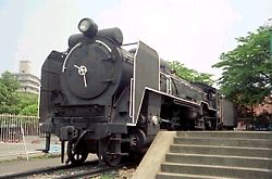 鹿沼公園　蒸気機関車