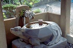 慶運寺手水鉢