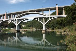 相模川自然の村から小倉橋