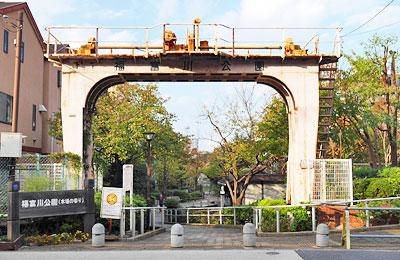 福富川旧水門